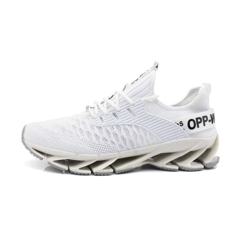 Fashion Mesh Woven Surface Men's Shoes