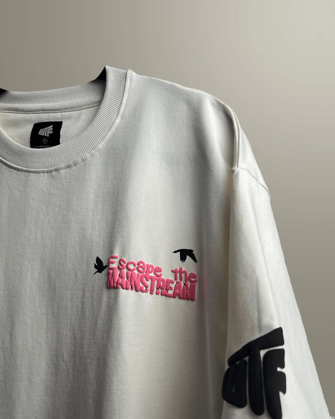 The Great Escape White Heavyweight Oversized T-shirt
