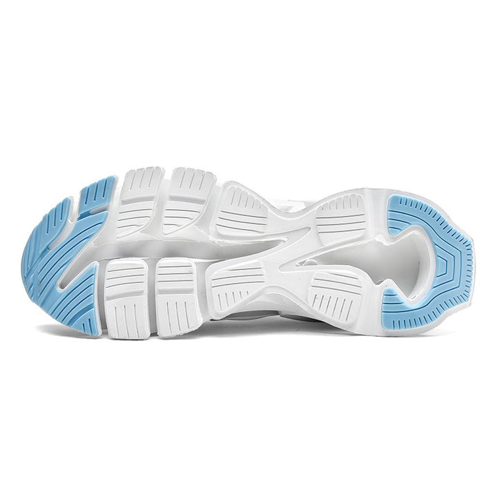 OEM Trend Breathable Flying Woven Men Sport Casual Luxury Blade Running Shoes Sock Sneaker