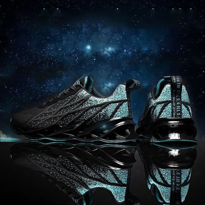 Blade Mens Shoes Spring New Versatile Daily Leisure Thin Style Mesh Casual Mesh Running Sports Sneakers Mens Trendy Shoes