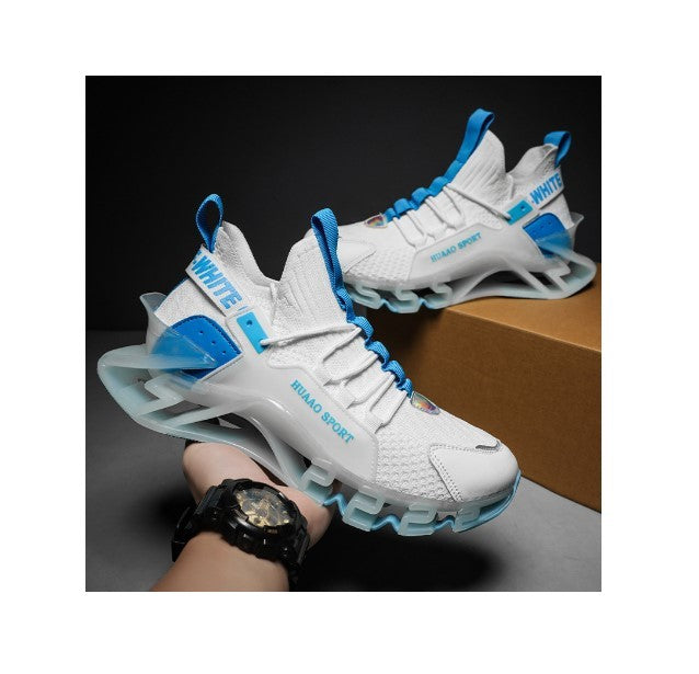 New Arrival Trendy Blade Running Shoes Men Breathable Reflective Sneakers Antiskid Outsole Cushioning Sport Shoes Training