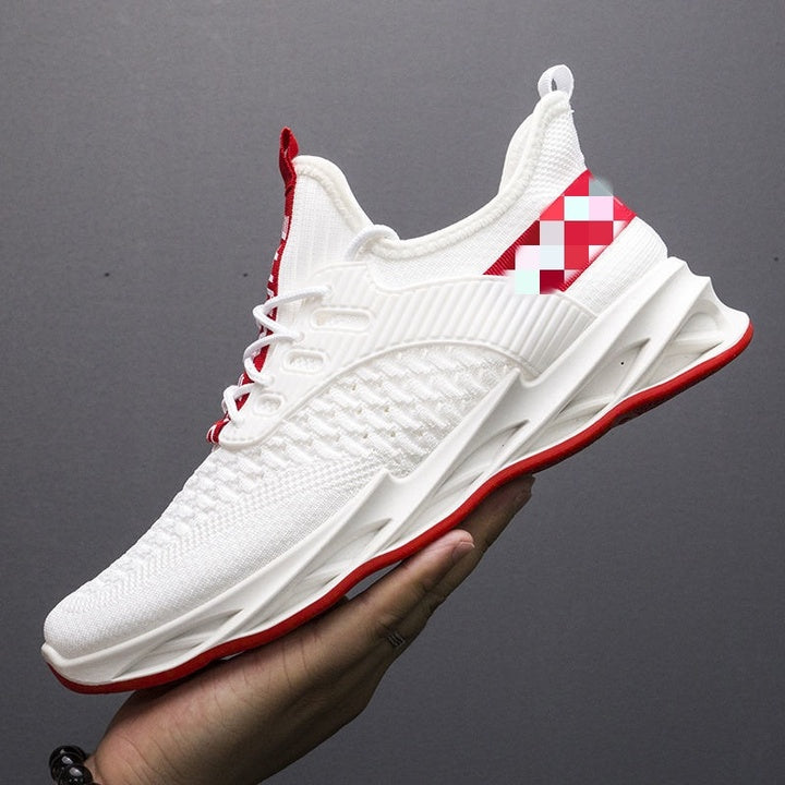 2024 Summer New Fashion Casual Shoes Men's Blade Running Shoes Trend Flying Woven Sports Shoes SIZE39-44