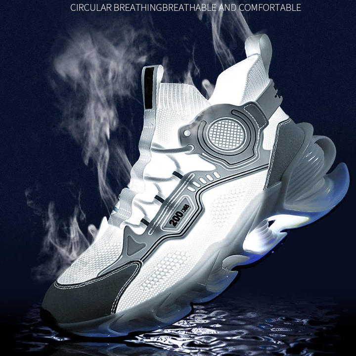 Dropshipping Custom Logo Luxury Chunky Sneakers 2023 Hot Sale Handsome Blade Shoes Men's Men Fashion Footwear
