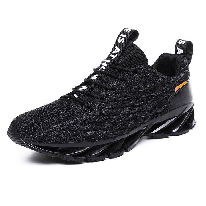 2025 Summer Plus Size Men's Breathable Blade Shoes Popular Leisure Sports Running Mesh Summer Comfort