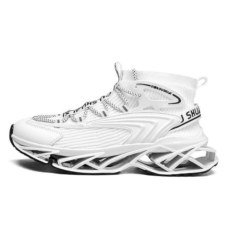 Feiwei Sports 2025 New Blade Shoes Large Size Men's Casual Mesh Breathable Easy Fashion Trend Match