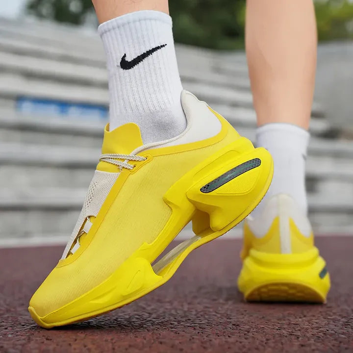 Men's & Women's New Cushioning Blade Running Shoes Non-Slip Outdoor Athletic Sneakers for Summer for Heavy Runners Lace Sports