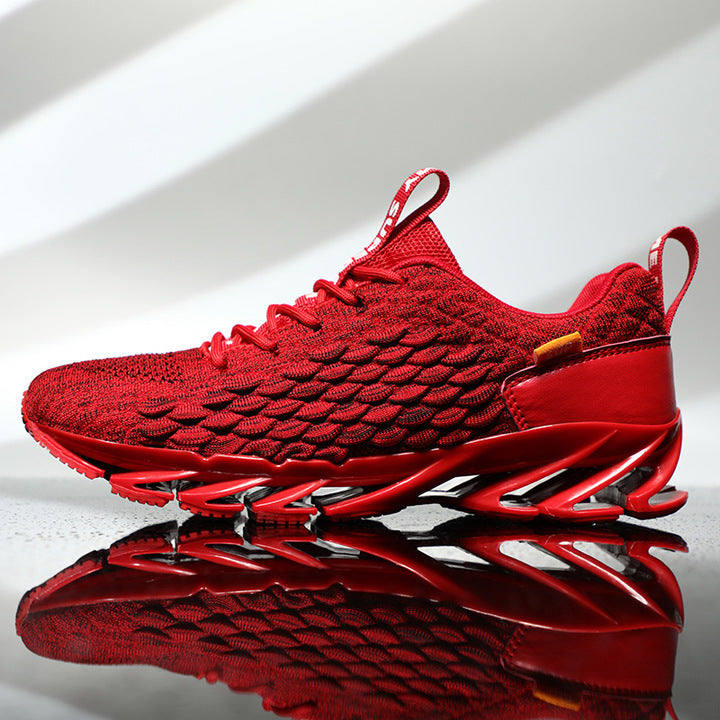 2025 Summer Plus Size Men's Breathable Blade Shoes Popular Leisure Sports Running Mesh Summer Comfort