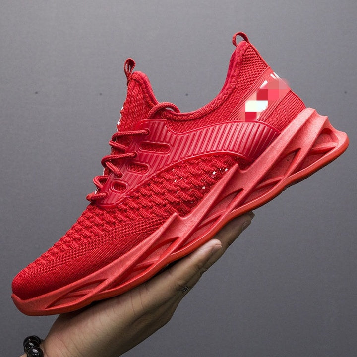 2024 Summer New Fashion Casual Shoes Men's Blade Running Shoes Trend Flying Woven Sports Shoes SIZE39-44