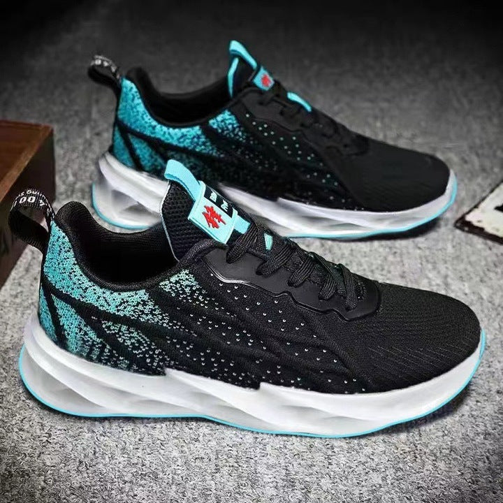 Blade Mens Shoes Spring New Versatile Daily Leisure Thin Style Mesh Casual Mesh Running Sports Sneakers Mens Trendy Shoes