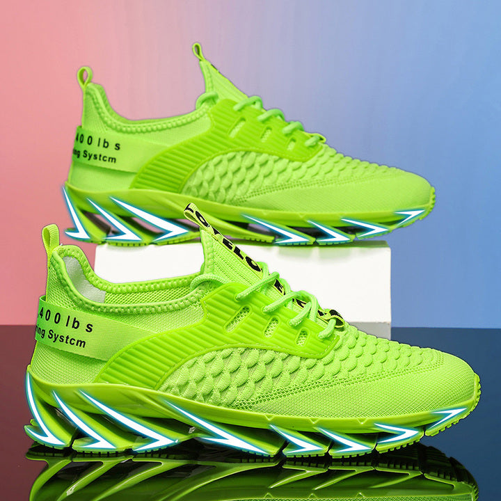 2025 Factory Direct Sales New Fashionable Trend Flying Weaving Blade Sports Shoes