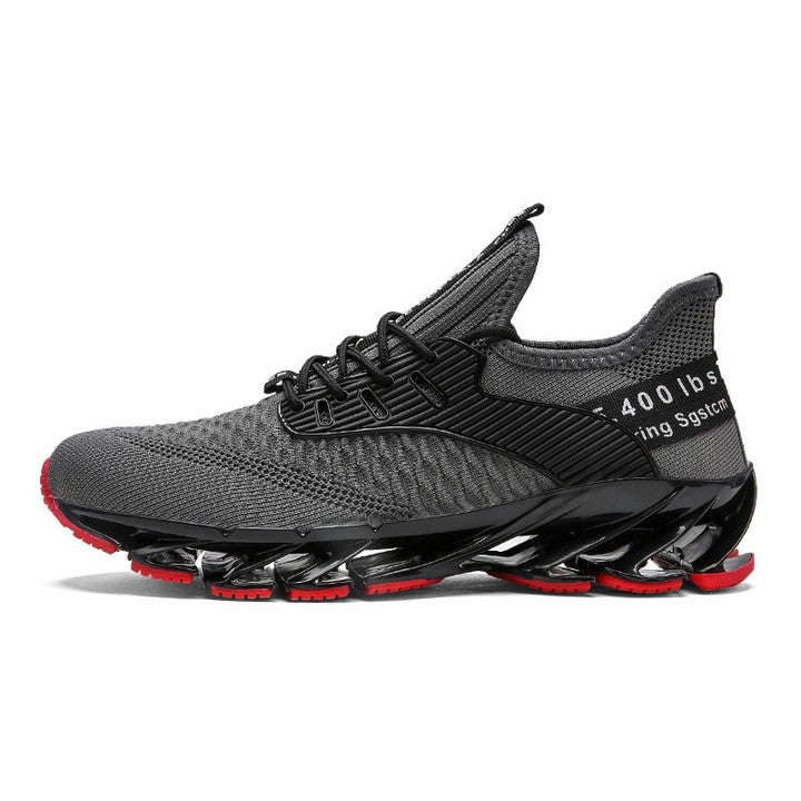 Fashion Blade Mesh Woven Surface Men's Running Shoes Sports Shoes Height Increase Sneaker Men Shoes OG
