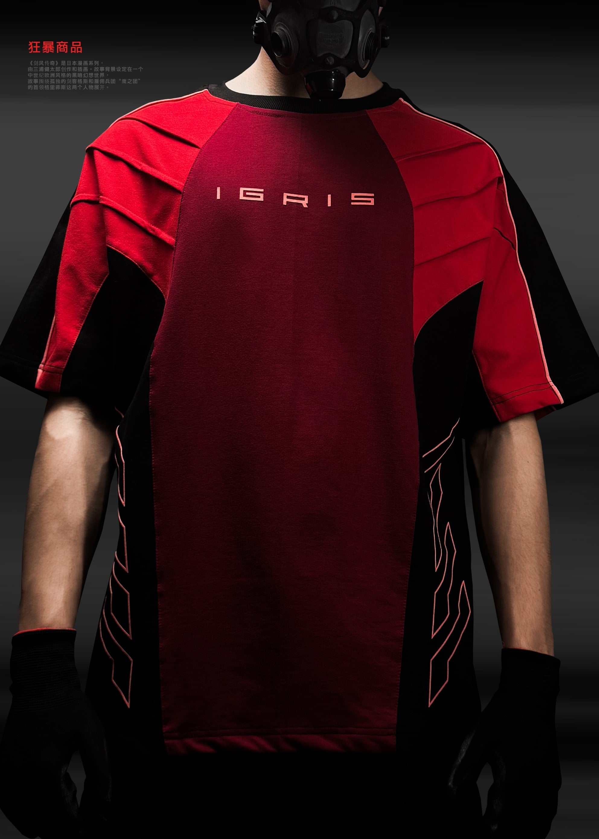 IGRIS ARMOUR / SOLO LEVELING OVERSIZED T-SHIRT