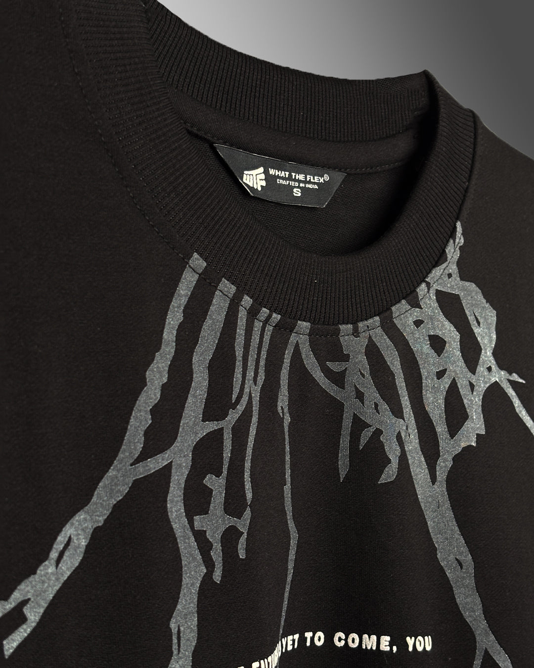 Nothing New Black Heavyweight Oversized T-shirt