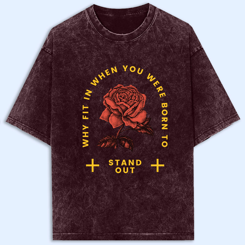 Stand Out Acid Wash Oversized T-Shirt