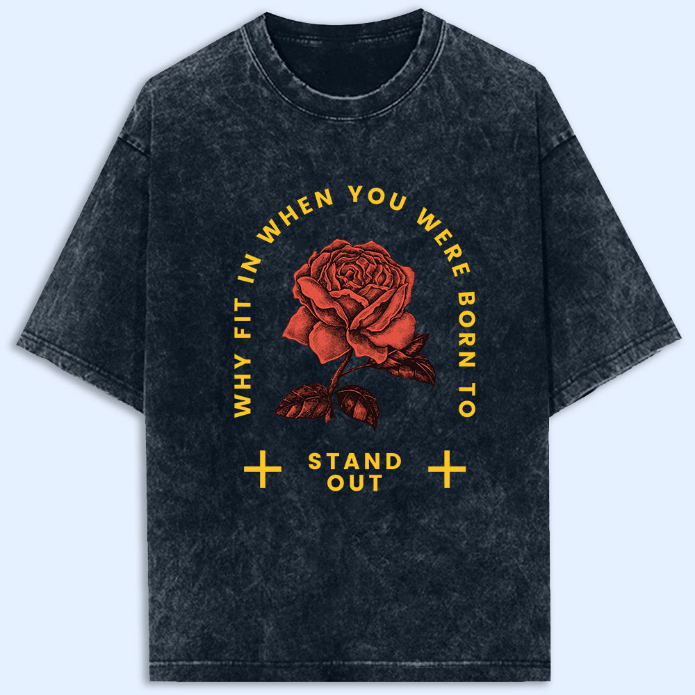 Stand Out Acid Wash Oversized T-Shirt