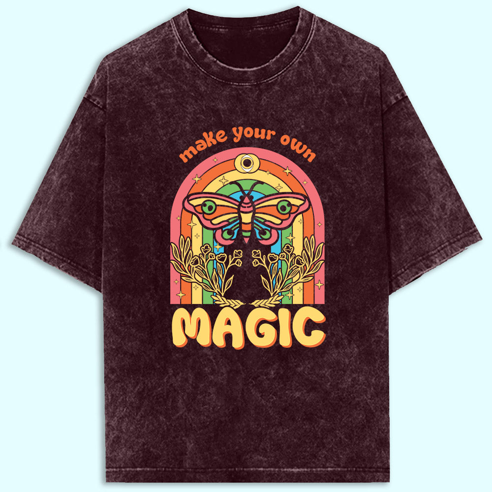 Make Your Own Magic Acid Wash Oversized T-Shirt
