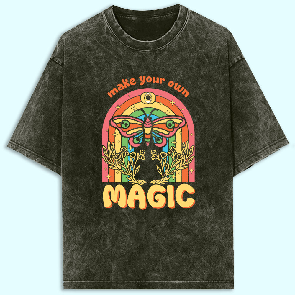 Make Your Own Magic Acid Wash Oversized T-Shirt