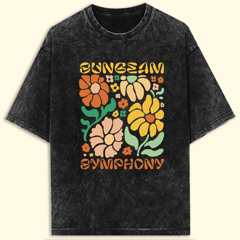 Sunbeam Acid Wash Oversized T-Shirt