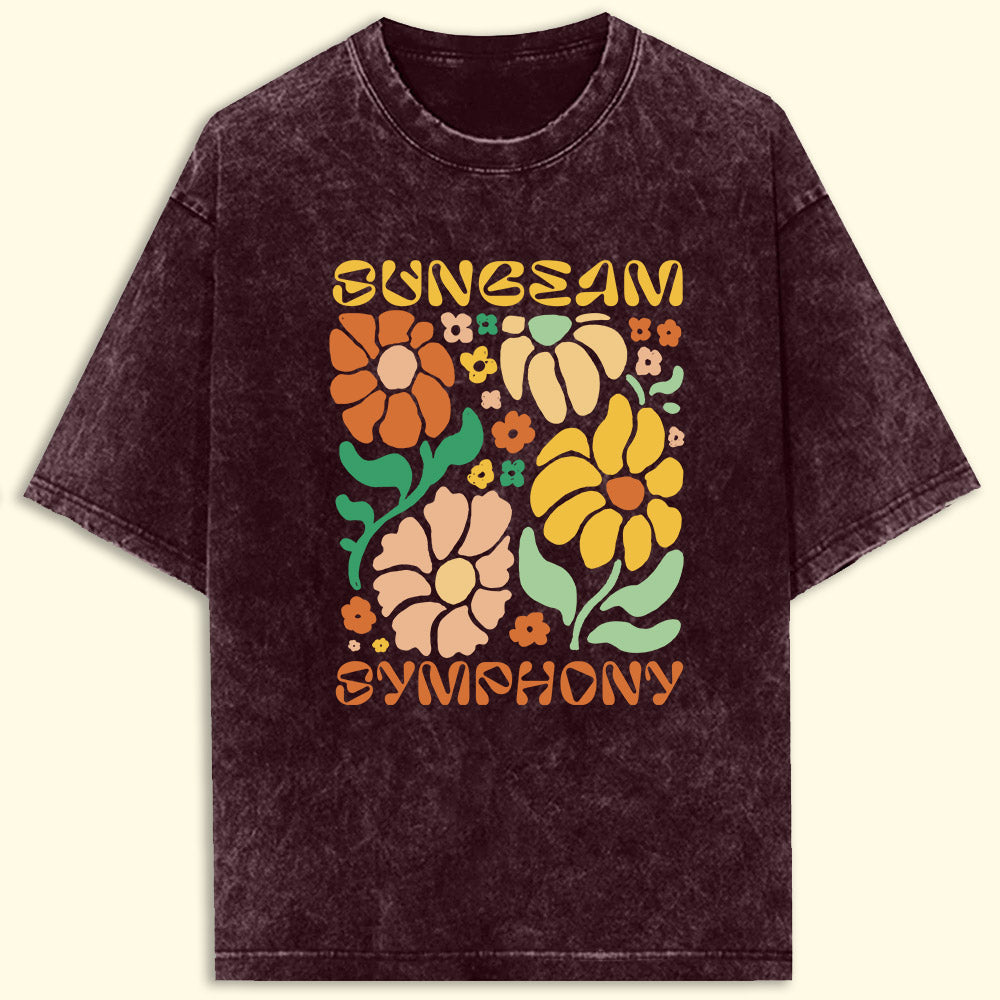 Sunbeam Acid Wash Oversized T-Shirt