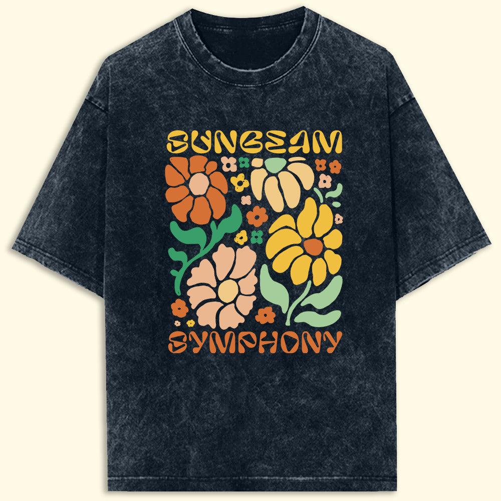 Sunbeam Acid Wash Oversized T-Shirt