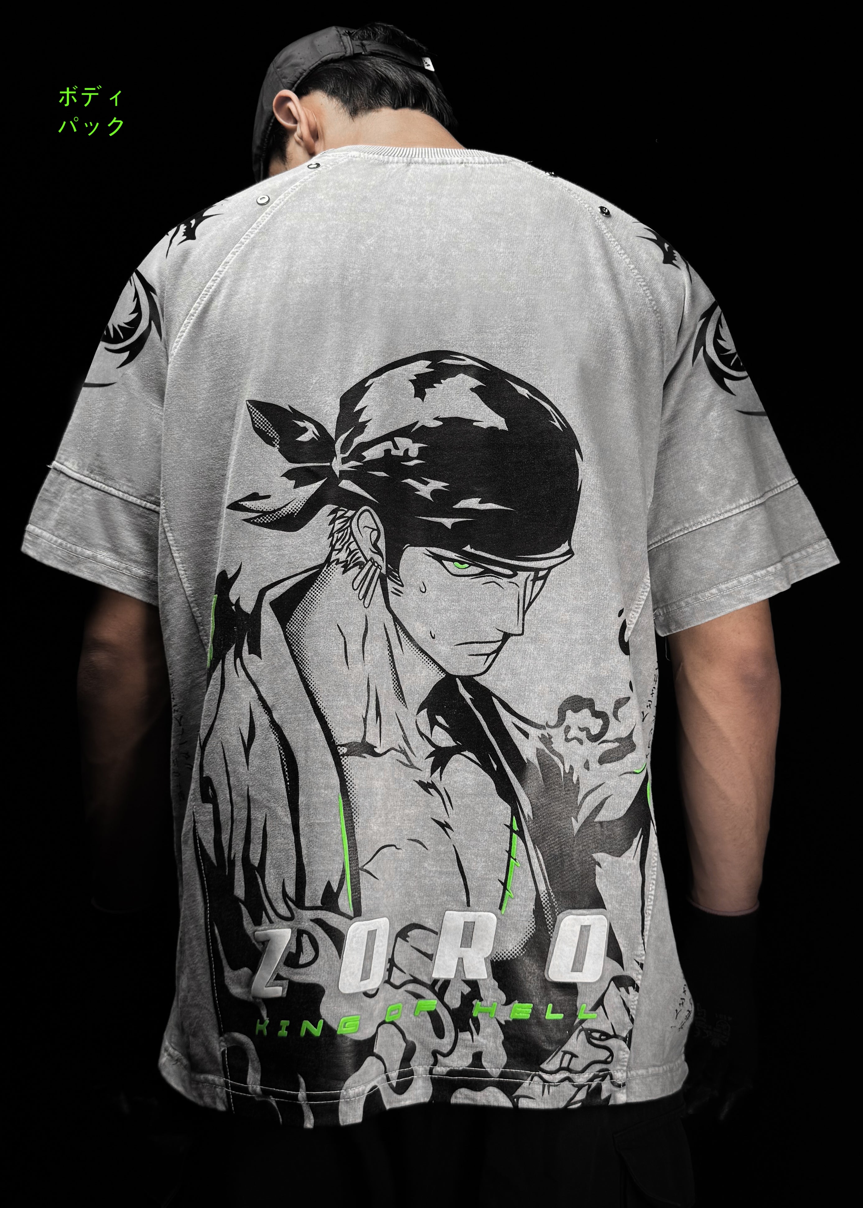 ZORO / 02 WASHED / OVERSIZED T-SHIRT