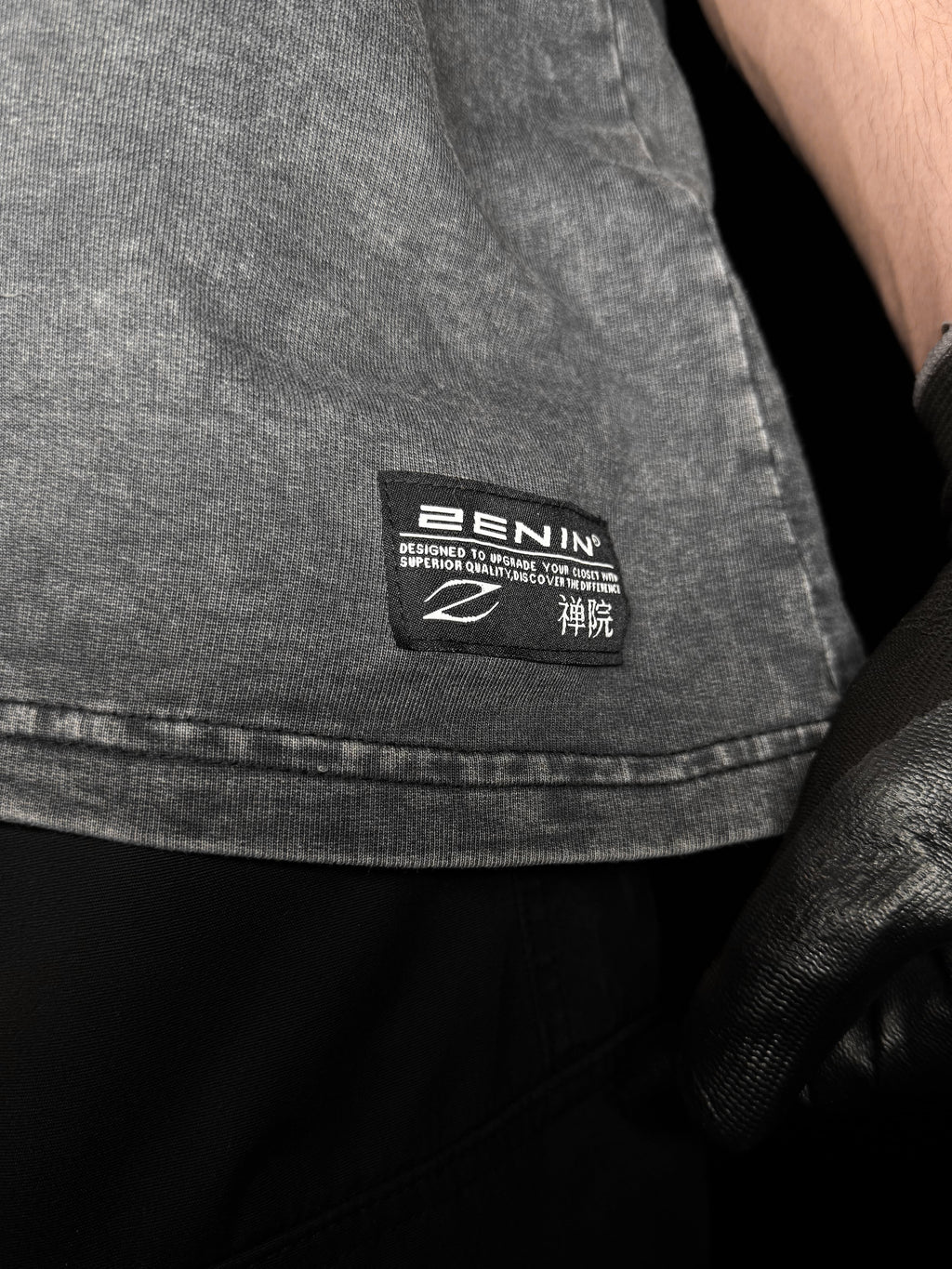 ACID WASHED / ZENITSU / DEMON SLAYER / OVERSIZED T-SHIRT