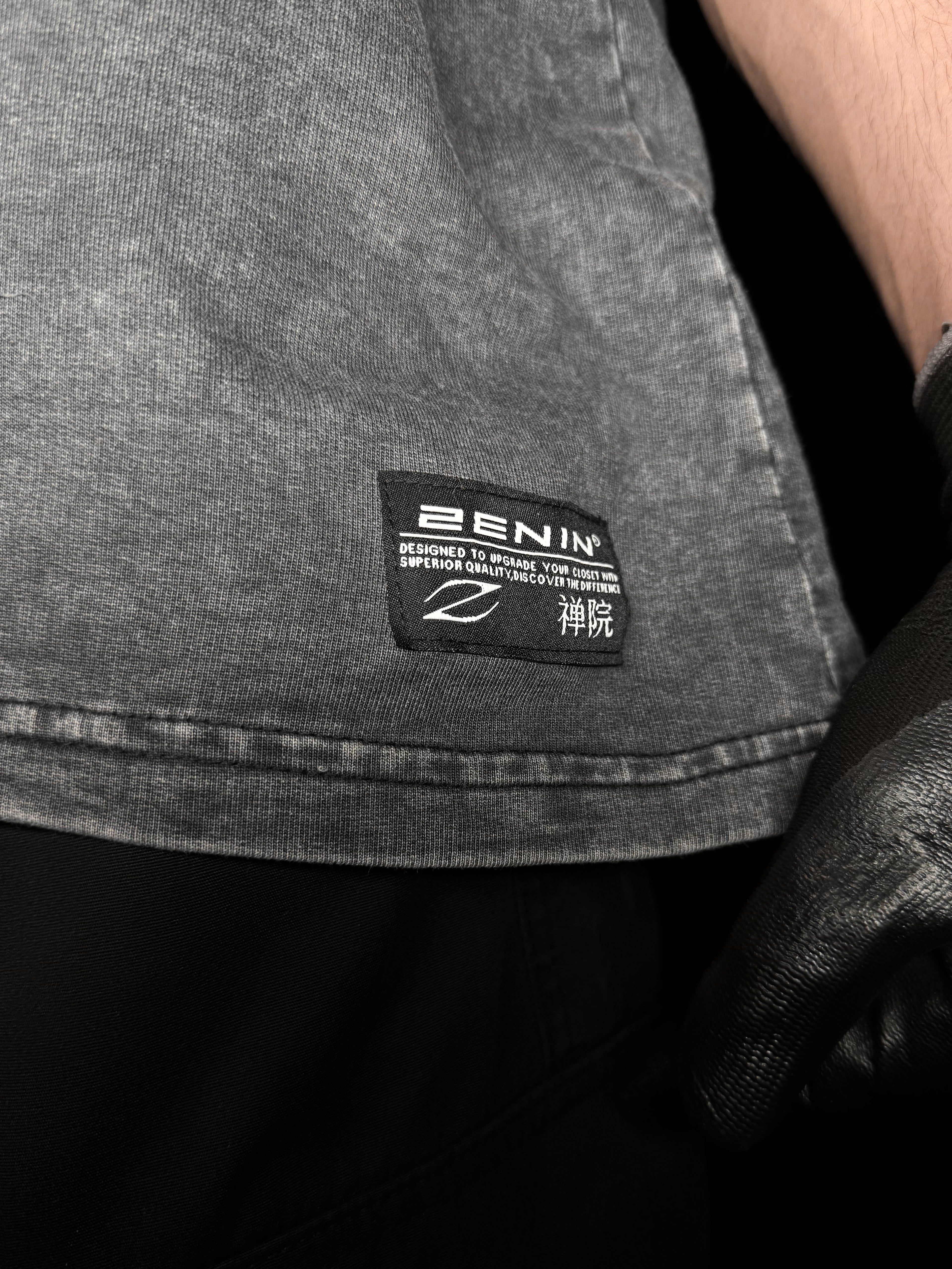 ACID WASHED / ZENITSU / DEMON SLAYER / OVERSIZED T-SHIRT