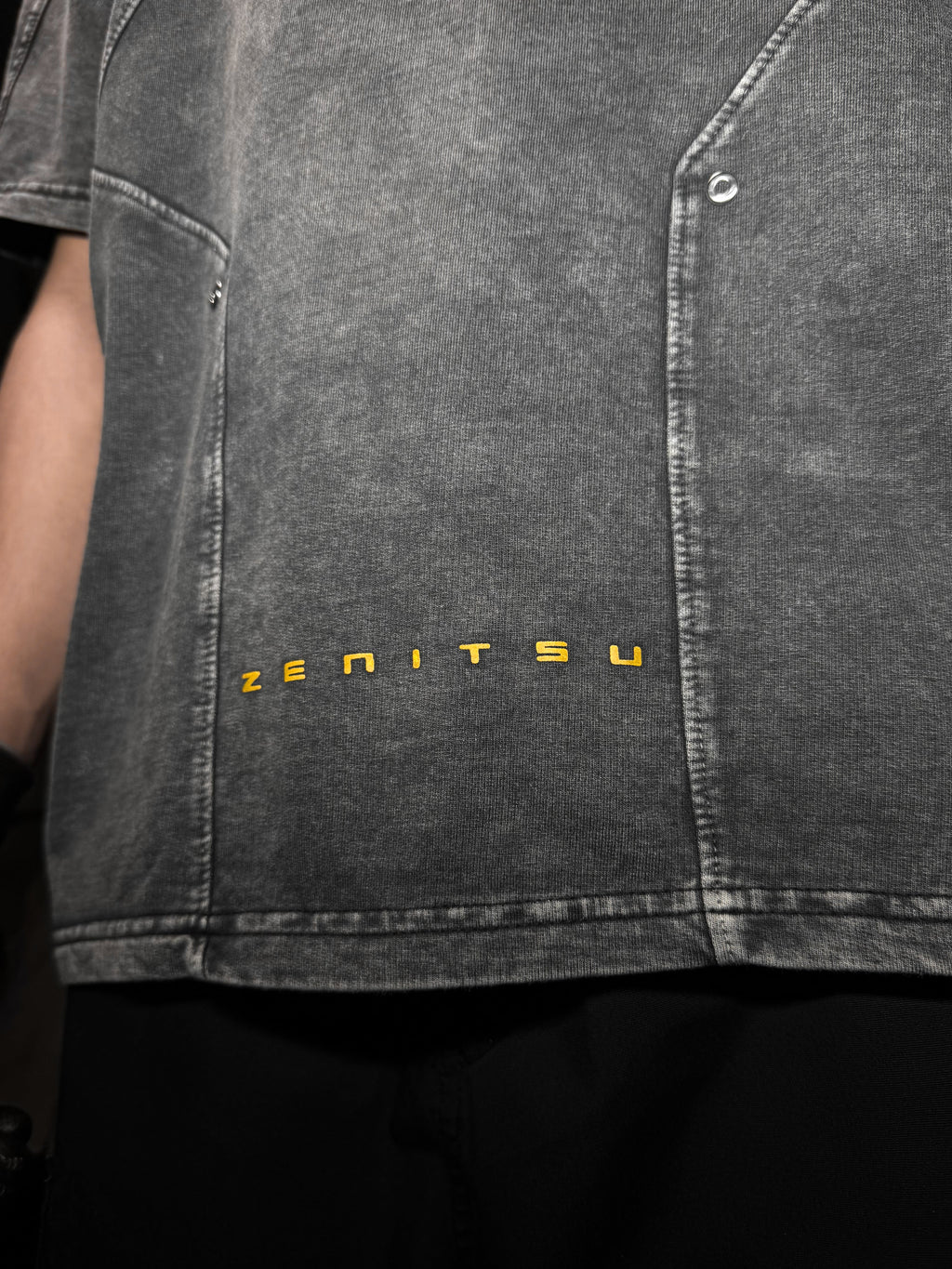 ACID WASHED / ZENITSU / DEMON SLAYER / OVERSIZED T-SHIRT