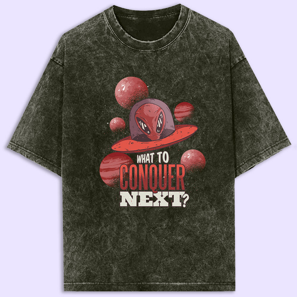 What To Conquer Acid Wash Oversized T-Shirt
